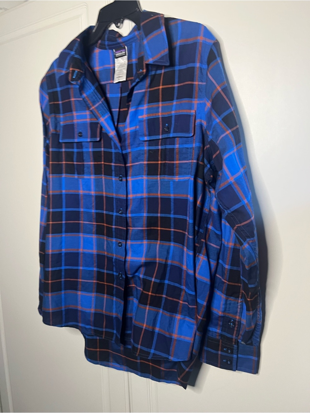 Patagonia Featherstone Shirt Blue Plaid - Picture 6 of 12